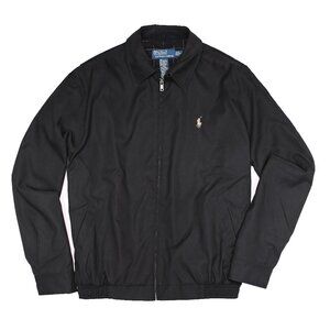 NWT Polo Ralph Lauren Men's Bi-Swing Jacket Windbreaker Black MSRP $185